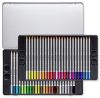 STAEDTLER Akvarell ceruza készlet, hatszögletű, fém doboz, STAEDTLER "Karat® aquarell 125", 48 különböző szín