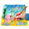 STAEDTLER Akvarell ceruza készlet, hatszögletű, ecsettel, STAEDTLER "Noris® aquarell 144 10", 12 különböző szín
