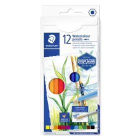   STAEDTLER Akvarell ceruza készlet, hatszögletű, STAEDTLER® "146 10C", 12 különböző szín