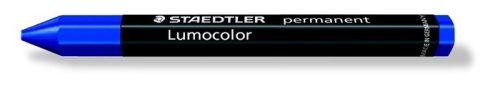 STAEDTLER Jelölőkréta, mindenre író, vízálló (omnigraph), STAEDTLER "Lumocolor 236", kék