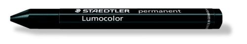 STAEDTLER Jelölőkréta, mindenre író, vízálló (omnigraph), STAEDTLER "Lumocolor 236", fekete