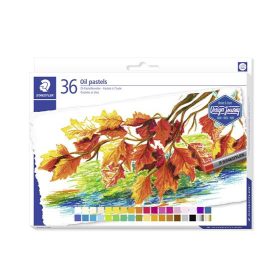  STAEDTLER Olajpasztell kréta, STAEDTLER "2420", 36 különböző szín