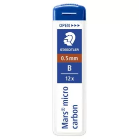   STAEDTLER Grafitbél, B, 0,5 mm, STAEDTLER "Mars Micro Carbon 250"