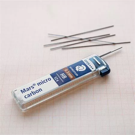 STAEDTLER Grafitbél, HB, 0,5 mm, STAEDTLER "Mars Micro Carbon 250"