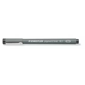   STAEDTLER Tusfilc, 0,1 mm, STAEDTLER "Pigment Liner 308", fekete