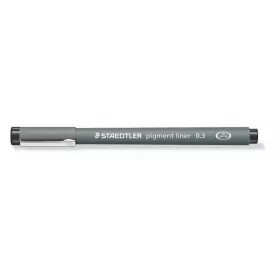   STAEDTLER Tusfilc, 0,3 mm, STAEDTLER "Pigment Liner 308", fekete