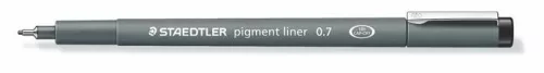 STAEDTLER Tusfilc, 0,7 mm, STAEDTLER "Pigment Liner 308", fekete