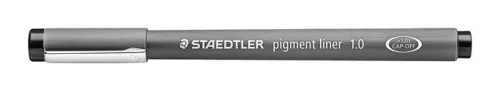 STAEDTLER Tusfilc, 1 mm, STAEDTLER "Pigment Liner 308", fekete