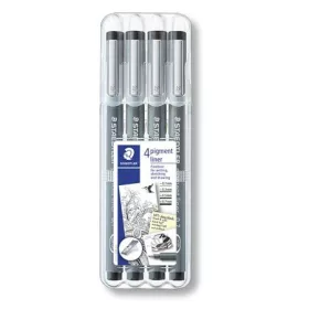   STAEDTLER Tusfilc készlet, STAEDTLER "Pigment Liner 308", fekete