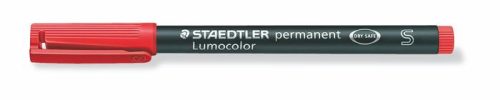 STAEDTLER Alkoholos marker, OHP, 0,4 mm, STAEDTLER "Lumocolor® 313 S", piros