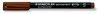 STAEDTLER Alkoholos marker, OHP, 0,4 mm, STAEDTLER "Lumocolor® 313 S", barna