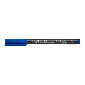   STAEDTLER Alkoholos marker, OHP, 1-2,5 mm, STAEDTLER "Lumocolor® 314 B", kék