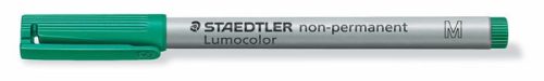 STAEDTLER Alkoholmentes marker, OHP, 1 mm, STAEDTLER "Lumocolor® 315 M", zöld