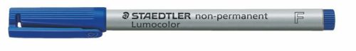 STAEDTLER Alkoholmentes marker, OHP, 0,6 mm, STAEDTLER "Lumocolor® 316 F", kék