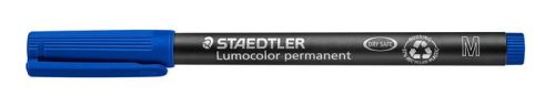 STAEDTLER Alkoholos marker, OHP, 1 mm, STAEDTLER "Lumocolor® 317 M", kék
