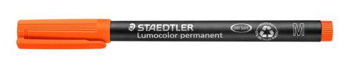 STAEDTLER Alkoholos marker, OHP, 1 mm, STAEDTLER "Lumocolor® 317 M", narancssárga