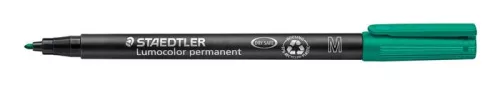 STAEDTLER Alkoholos marker, OHP, 1 mm, STAEDTLER "Lumocolor® 317 M", zöld