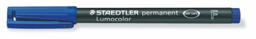 STAEDTLER Alkoholos marker, OHP, 0,6 mm, STAEDTLER "Lumocolor® 318 F", kék