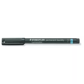   STAEDTLER Textil jelölő alkoholos marker, 0,6 mm, kúpos, STAEDTLER "Lumocolor® laundry 319 LM", fekete
