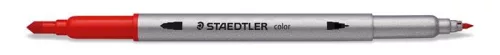 STAEDTLER Filctoll készlet, 0,8/3,0 mm, kétvégű, STAEDTLER® "3200", 36 különböző szín