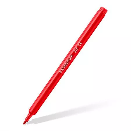 STAEDTLER Filctoll készlet, 1 mm, STAEDTLER "325", 12 különböző szín