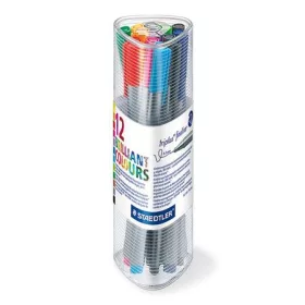   STAEDTLER Tűfilc készlet, 0,3 mm, STAEDTLER "Triplus 334", 12 különböző szín