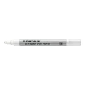   STAEDTLER Krétamarker, 2,4 mm, kúpos, STAEDTLER "Lumocolor® 344", fehér