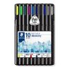 STAEDTLER Írószer készlet, 10 darabos, STAEDTLER "Triplus® Multi Set 34"