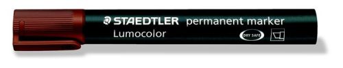 STAEDTLER Alkoholos marker, 2-5 mm, vágott, STAEDTLER "Lumocolor® 350", barna