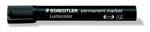 STAEDTLER Alkoholos marker, 2-5 mm, vágott, STAEDTLER "Lumocolor® 350", fekete