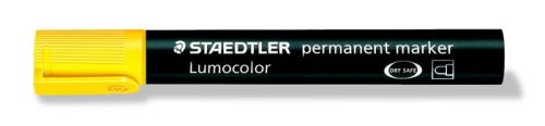 STAEDTLER Alkoholos marker, 2 mm, kúpos, STAEDTLER "Lumocolor® 352", sárga