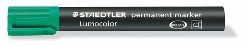 STAEDTLER Alkoholos marker, 2 mm, kúpos, STAEDTLER "Lumocolor® 352", zöld