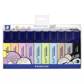   STAEDTLER Szövegkiemelő készlet, 1-5 mm, STAEDTLER "Textsurfer Classic Pastel 364 C", 10 különböző szín