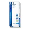 STAEDTLER Golyóstoll, 0,5 mm, nyomógombos, STAEDTLER "Ball 423 M", kék