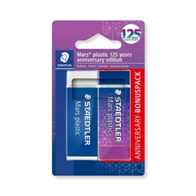   STAEDTLER Radír, STAEDTLER "Mars® Plastic 526, 125 years", kék-lila