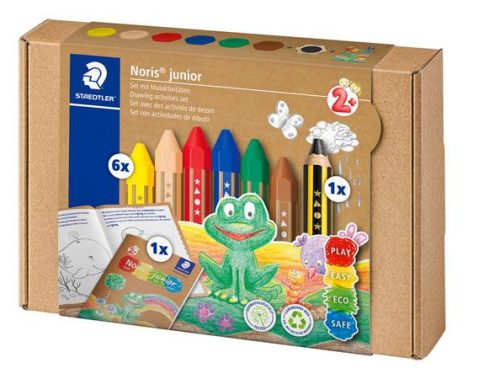 STAEDTLER Vegyes színező készlet, STAEDTLER "Noris® junior 61 C1"