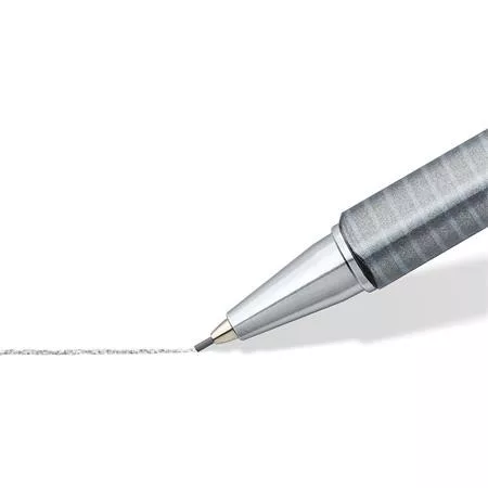 STAEDTLER Nyomósirón, 0,7 mm, STAEDTLER "Triplus Micro 774", szürke
