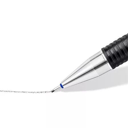STAEDTLER Nyomósirón, 0,7 mm, STAEDTLER "Mars micro 775", kék