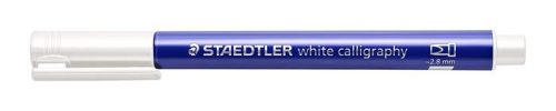 STAEDTLER Kalligrafikus marker, STAEDTLER "8325", fehér