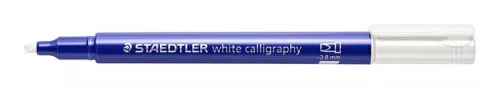 STAEDTLER Kalligrafikus marker, STAEDTLER "8325", fehér
