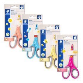   STAEDTLER Olló, iskolai, 14 cm, STAEDTLER "Noris 965", vegyes színek