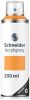 SCHNEIDER Akrilfesték spray, 200 ml, SCHNEIDER "Paint-It 030", narancssárga