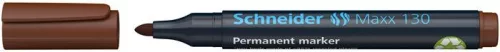 SCHNEIDER Alkoholos marker, 1-3 mm, kúpos, SCHNEIDER "Maxx 130", barna