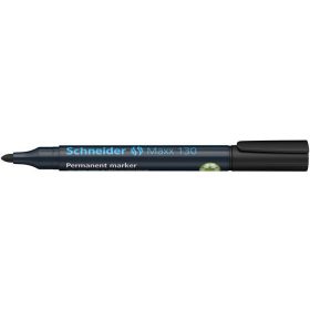   SCHNEIDER Alkoholos marker, 1-3 mm, kúpos, SCHNEIDER "Maxx 130", fekete