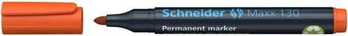 SCHNEIDER Alkoholos marker, 1-3 mm, kúpos, SCHNEIDER "Maxx 130", narancssárga