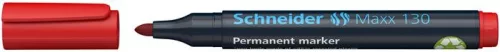 SCHNEIDER Alkoholos marker, 1-3 mm, kúpos, SCHNEIDER "Maxx 130", piros