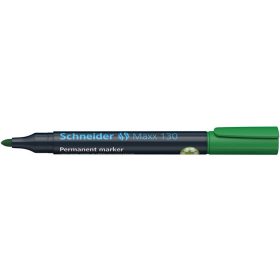   SCHNEIDER Alkoholos marker, 1-3 mm, kúpos, SCHNEIDER "Maxx 130", zöld