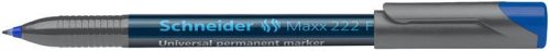 SCHNEIDER Alkoholos marker, OHP, 0,7 mm, SCHNEIDER "Maxx 222 F", kék