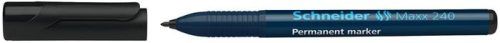 SCHNEIDER Alkoholos marker, 1-2 mm, kúpos, SCHNEIDER "Maxx 240", fekete