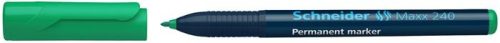 SCHNEIDER Alkoholos marker, 1-2 mm, kúpos, SCHNEIDER "Maxx 240", zöld